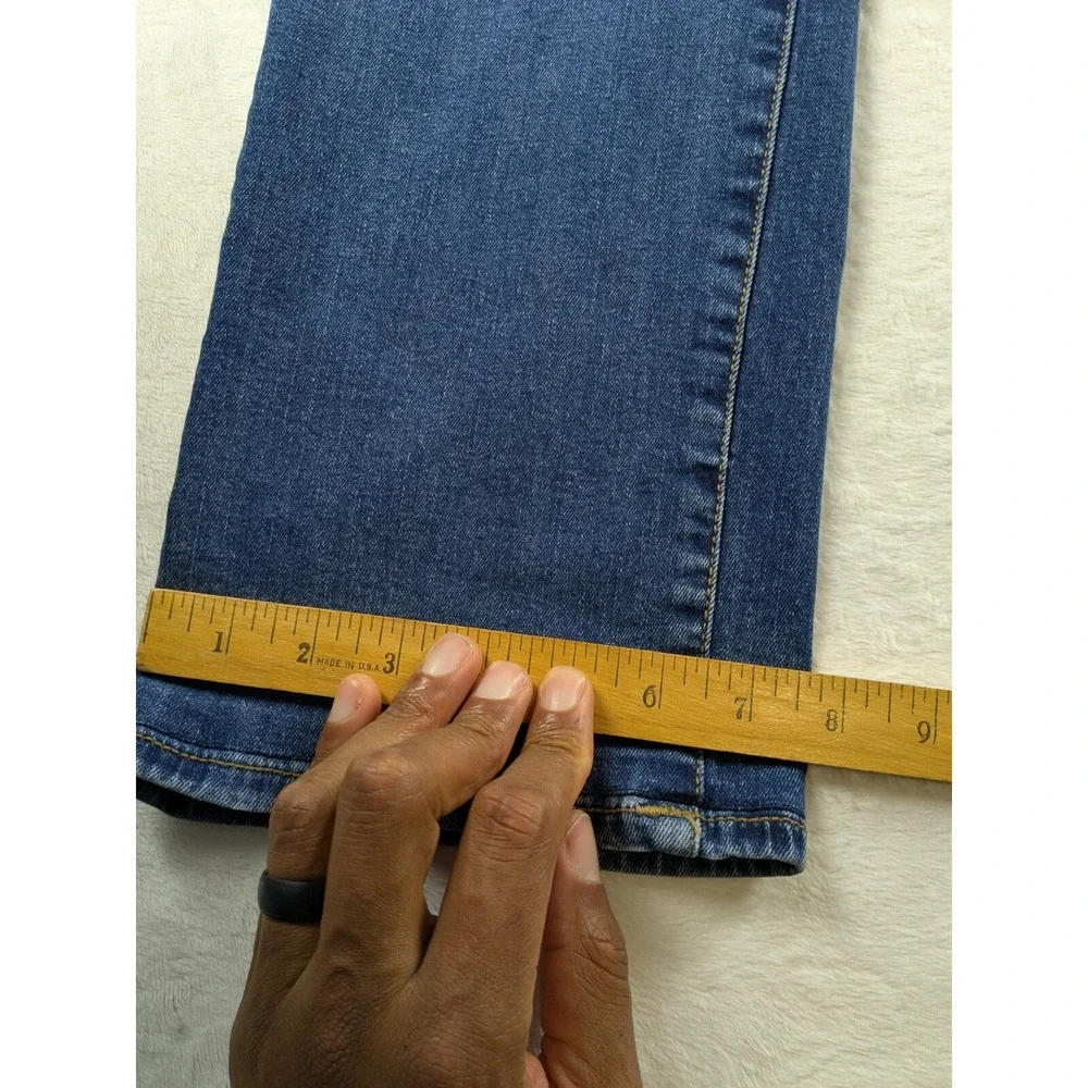 True Religion‎ Ricky Relaxed Straight Leg Jeans Distressed Denim Mens Size 33